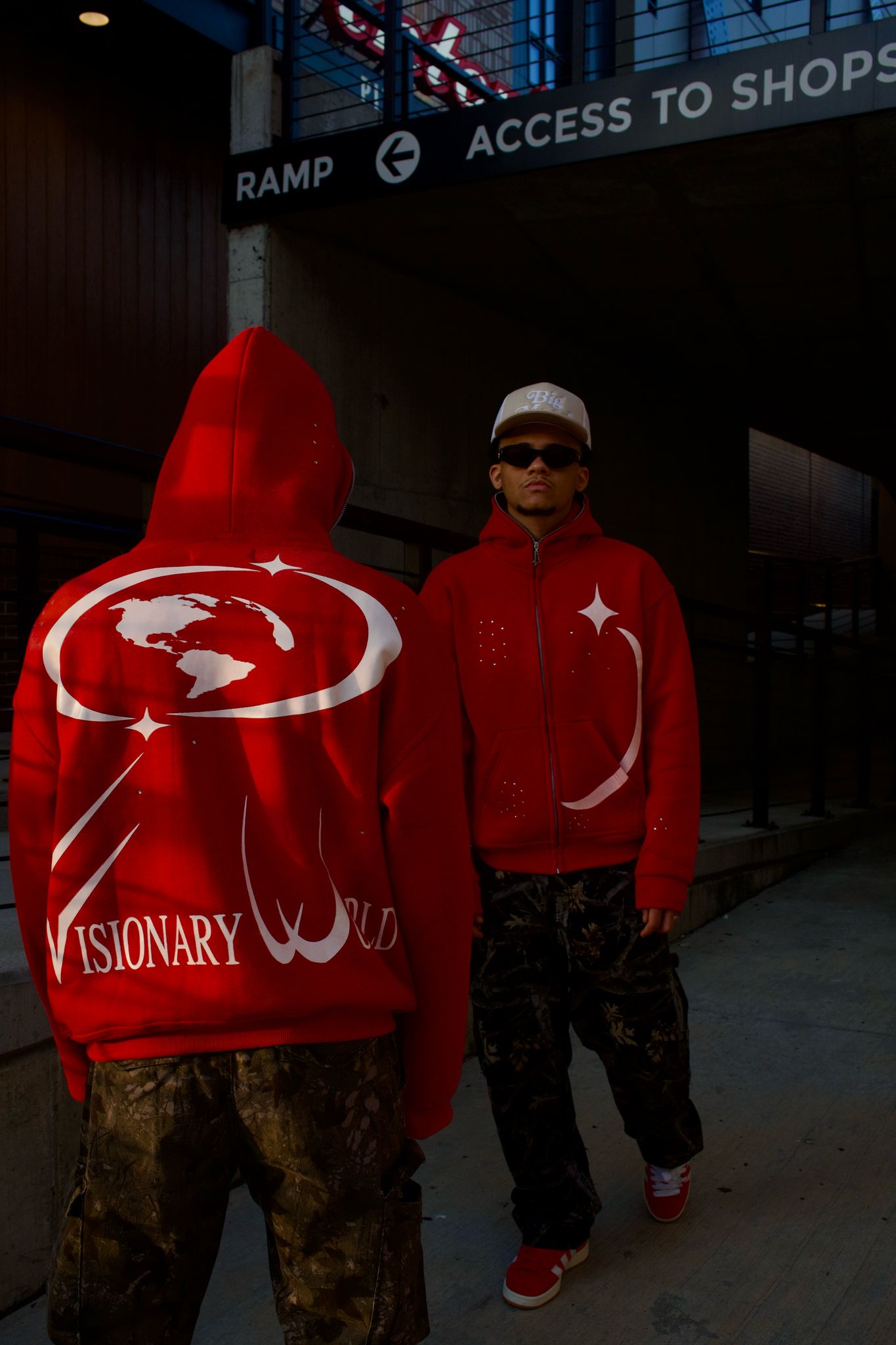 ECLIPSE 1 - Red Hoodie